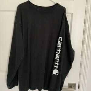 Men's Carhartt Long Sleeve Spellout Shirt